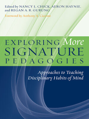 cover image of Exploring More Signature Pedagogies